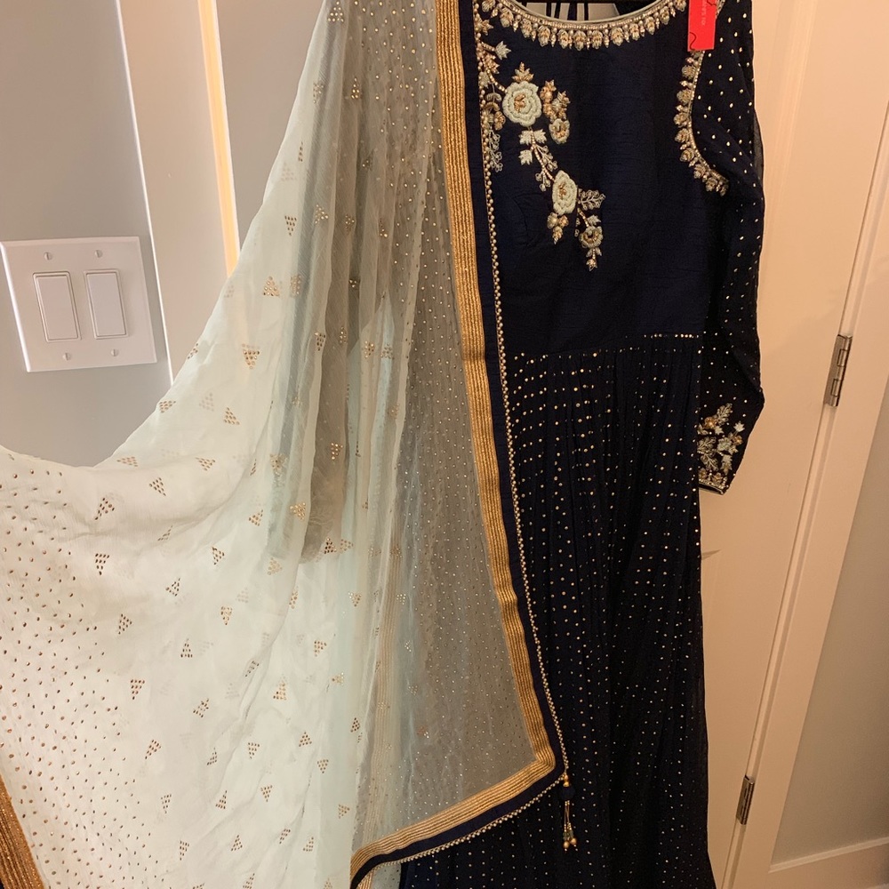 Indian Bollywood Anarkali Gown